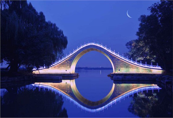 喀喇沁旗夜景