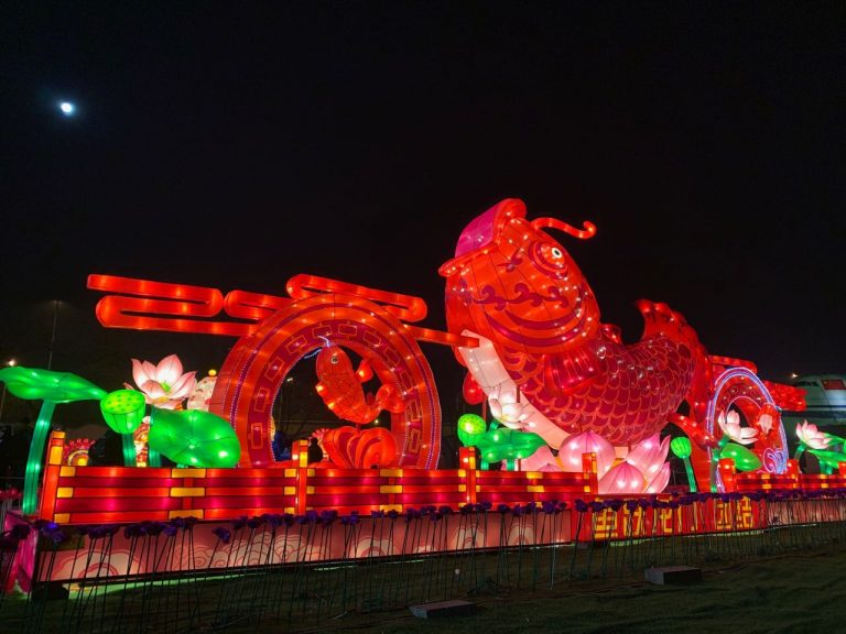 玉壺光轉，一夜魚龍舞