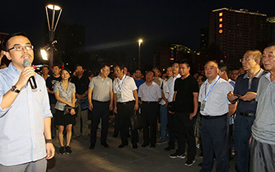 西安高新區璀璨之夜“互看、互學、互比”現場交流會