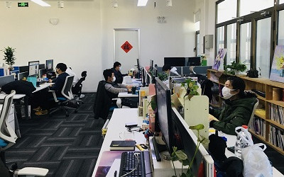 信達電通到崗到位，做好疫情防控集中消殺工作